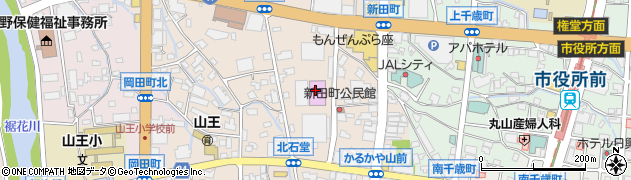 ＪＡ長野県各会総合案内所周辺の地図