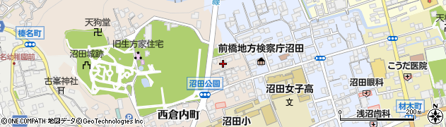 沼田土建株式会社周辺の地図