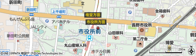 スペシャルオリンピックス日本・長野周辺の地図
