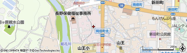 長野県長野市中御所10周辺の地図