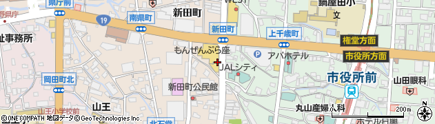 ハローワーク長野学生就職支援室周辺の地図