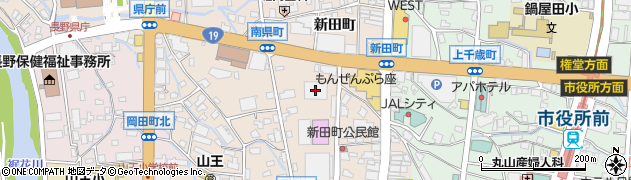 テルウェル東日本株式会社長野支店周辺の地図