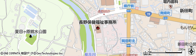 長野県知的障がい福祉協会（一般社団法人）周辺の地図