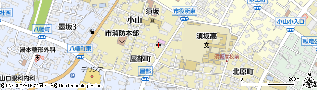 片桐理容院周辺の地図