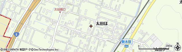 石川県河北郡津幡町太田ほ周辺の地図