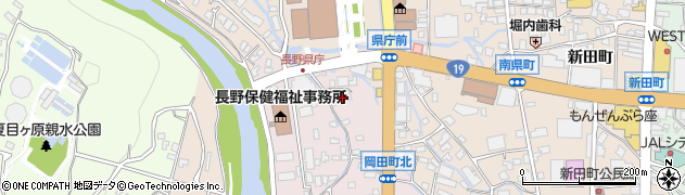 長野県長野市中御所13周辺の地図