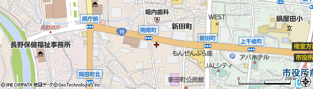 株式会社長野永和堂周辺の地図