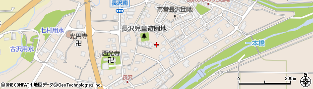 富山県富山市婦中町長沢周辺の地図