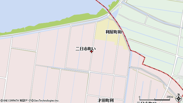 〒920-0107 石川県金沢市二日市町の地図