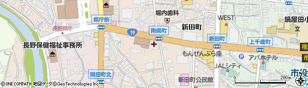 ロータス長野株式会社周辺の地図