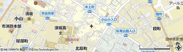 長野県須坂市須坂上町1485周辺の地図