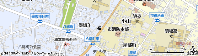 コスモニュー須坂ＳＳ周辺の地図