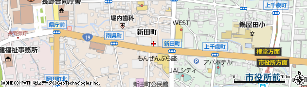 明治安田生命保険相互会社長野支社　長野昭和通営業部周辺の地図
