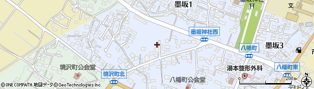 長野県須坂市墨坂周辺の地図