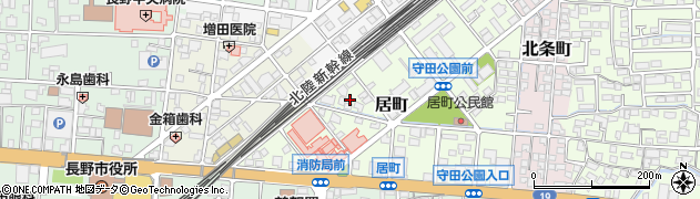 長野県長野市居町70周辺の地図