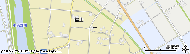 富山県小矢部市福上246周辺の地図