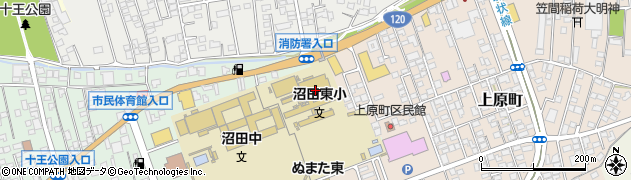 群馬県立沼田特別支援学校周辺の地図