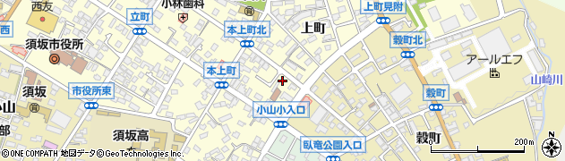 長野県須坂市須坂上町1373周辺の地図