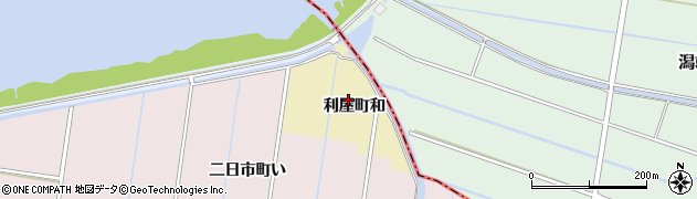 石川県金沢市利屋町（和）周辺の地図