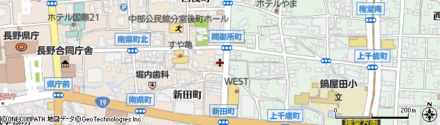 長野県長野市南長野西後町1550周辺の地図
