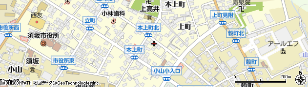 長野県須坂市須坂上町1375周辺の地図