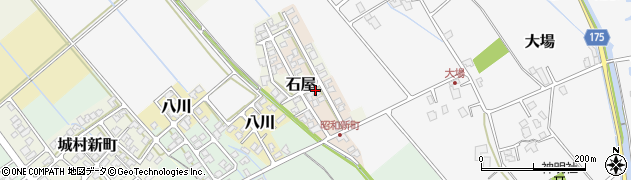 富山県富山市昭和新町周辺の地図