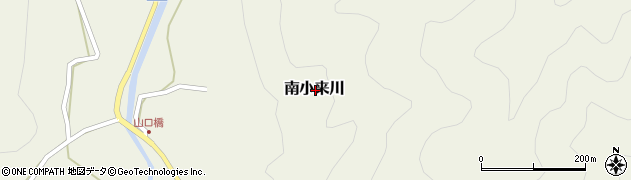 栃木県日光市南小来川周辺の地図