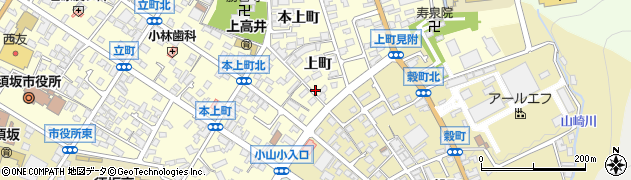 笹川理容店周辺の地図