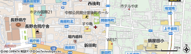 三菱重工冷熱株式会社　長野営業所周辺の地図