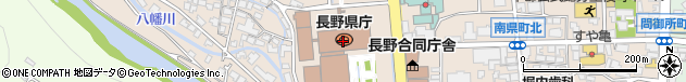 長野県周辺の地図