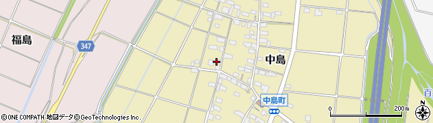 長野県須坂市中島周辺の地図