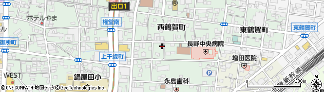 つばめ長電タクシー株式会社周辺の地図