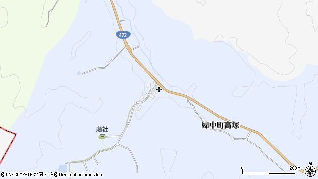 〒939-2631 富山県富山市婦中町高塚の地図