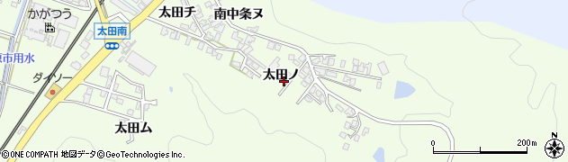 石川県河北郡津幡町太田ノ周辺の地図