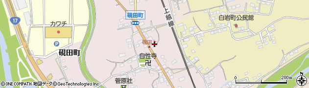 沼田ホンダ周辺の地図