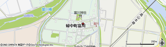 富山県富山市婦中町富川周辺の地図