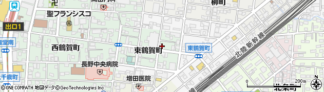 株式会社三友情報システム長野支店周辺の地図