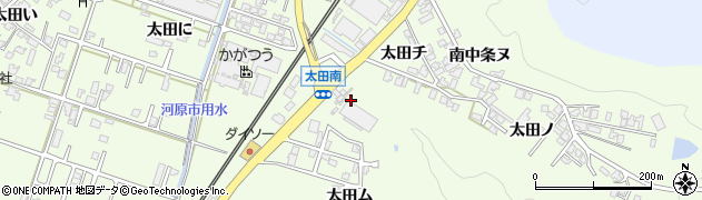 石川県津幡町（河北郡）南中条（ソ）周辺の地図