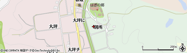 石川県津幡町（河北郡）別所周辺の地図