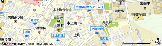 長野県須坂市須坂上町81周辺の地図