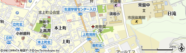 長野県須坂市須坂上町13周辺の地図