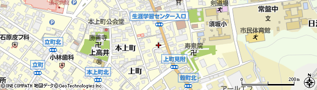 長野県須坂市須坂上町54周辺の地図