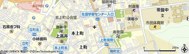 長野県須坂市須坂上町51周辺の地図