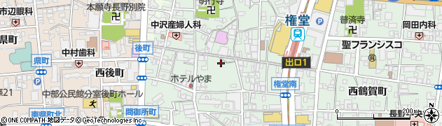 慶樹周辺の地図