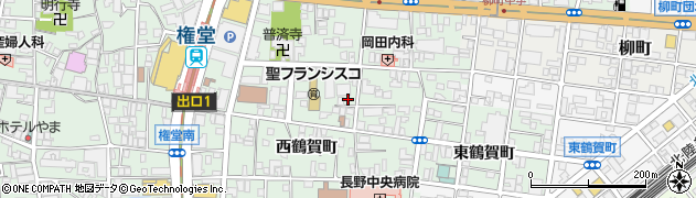竹山稲荷神社周辺の地図