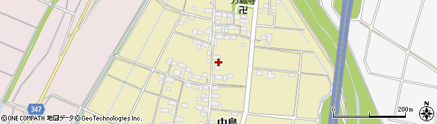 長野県須坂市中島町周辺の地図