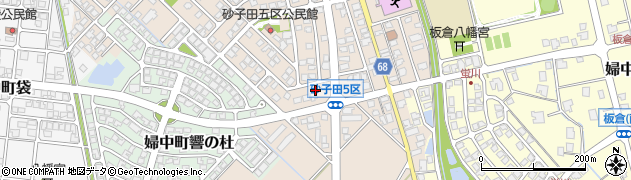 富山県富山市婦中町砂子田周辺の地図