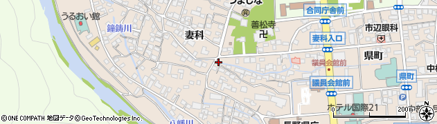 長野県長野市南長野妻科202周辺の地図