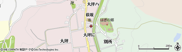 石川県津幡町（河北郡）大坪（は）周辺の地図