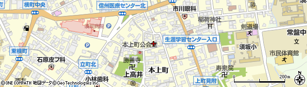 山本折店周辺の地図